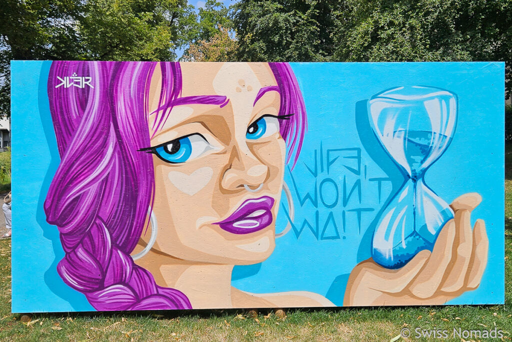 Mural am Streetart Festival in Frauenfeld