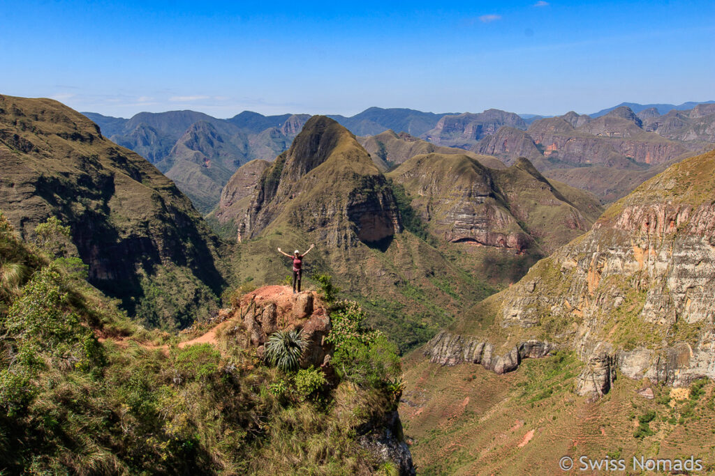 Codo de los Andes Wanderung bei Samaipata in Bolivien