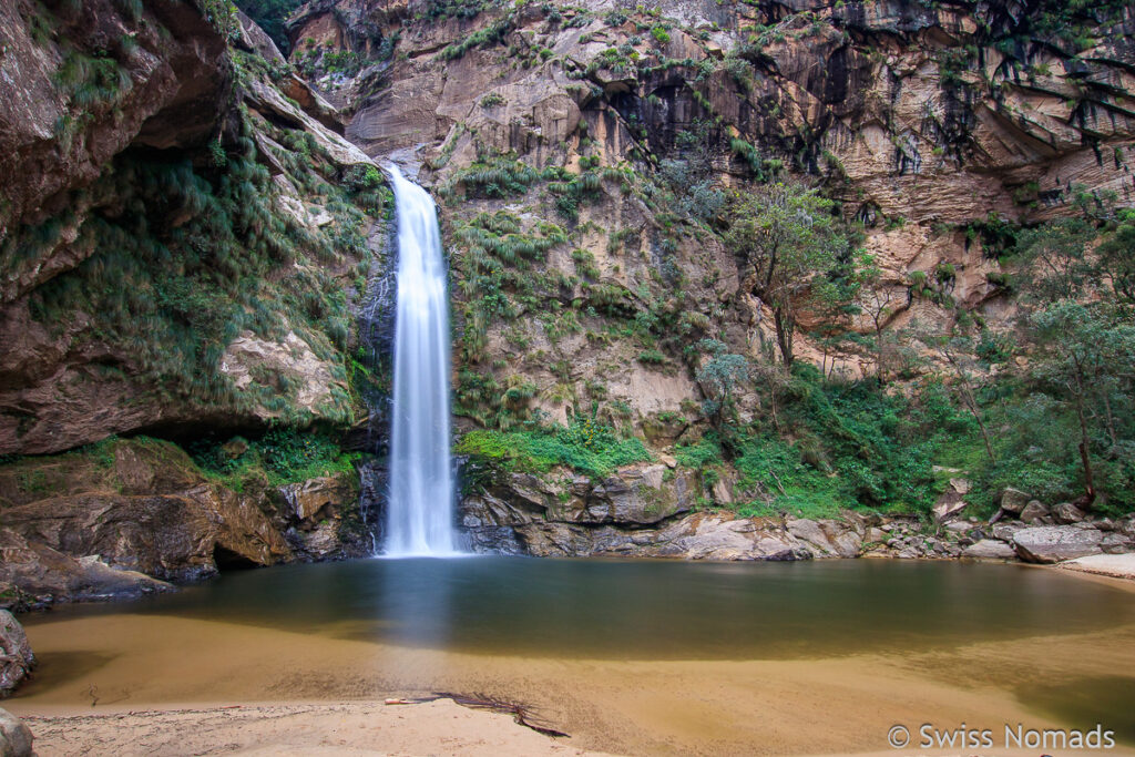 La Pajcha Wasserfall in Bolivien