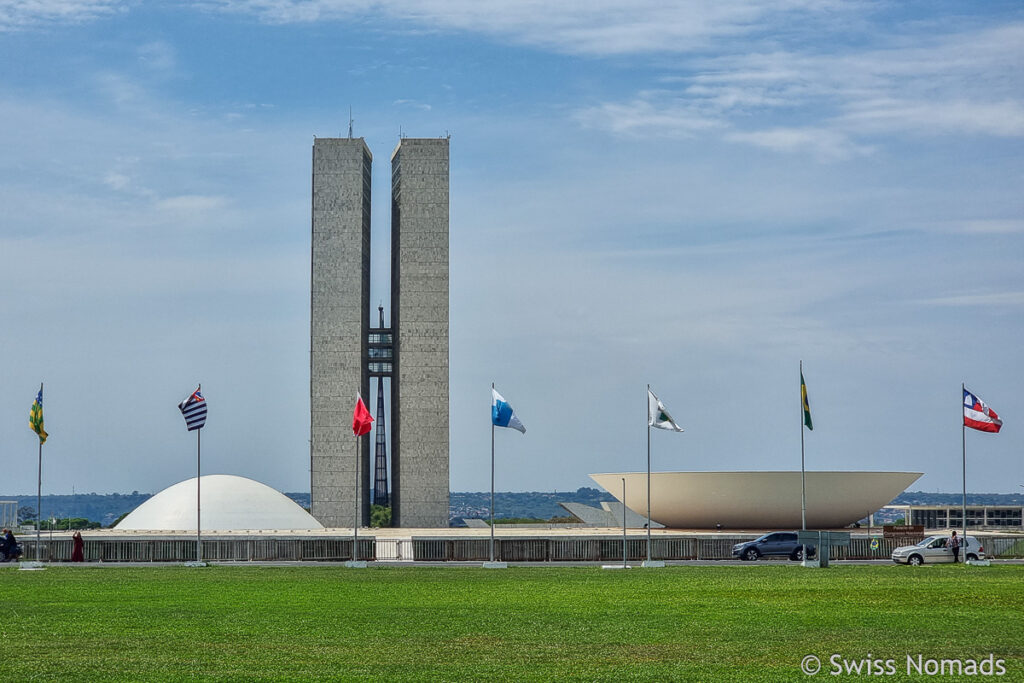 Brasilia Sehenswürdigkeiten Nationalkongress