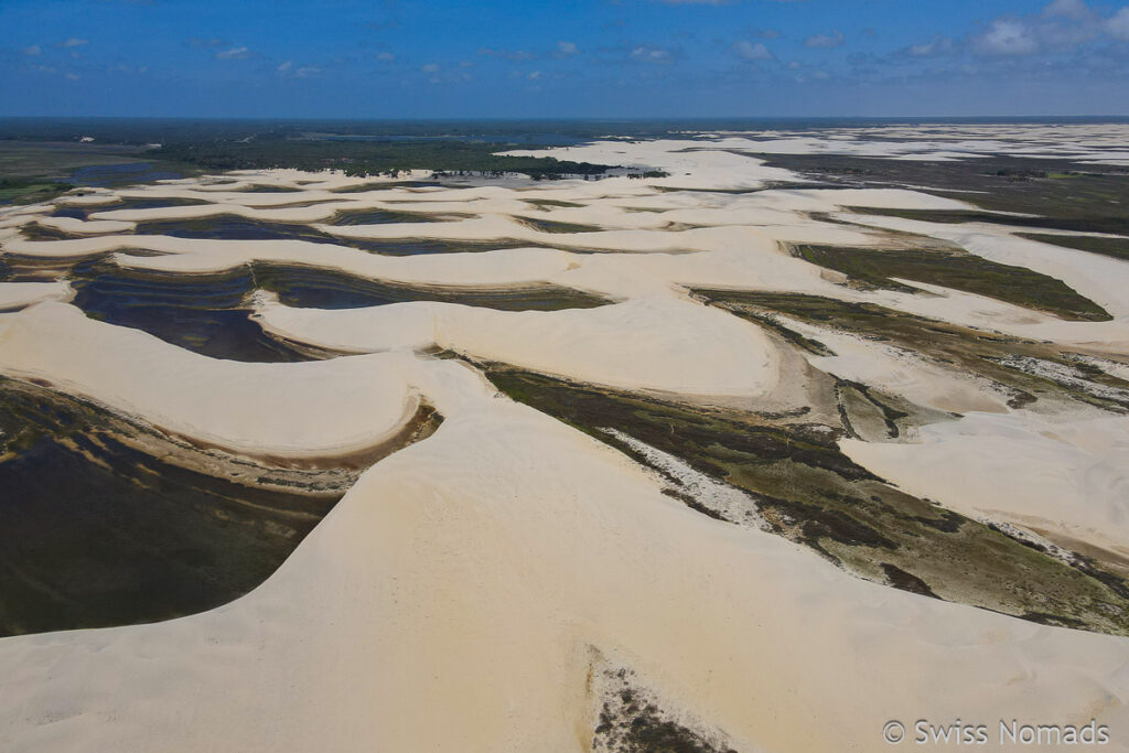 Dünenlandschaft der Pequenos Lencois