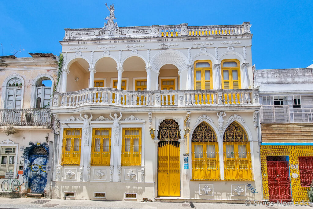 Kolonialhaus in der Altstadt von Salvador da Bahia