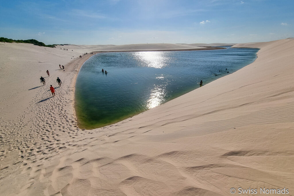 Laguna Blanca im Lencois Maranhenses Nationalpark