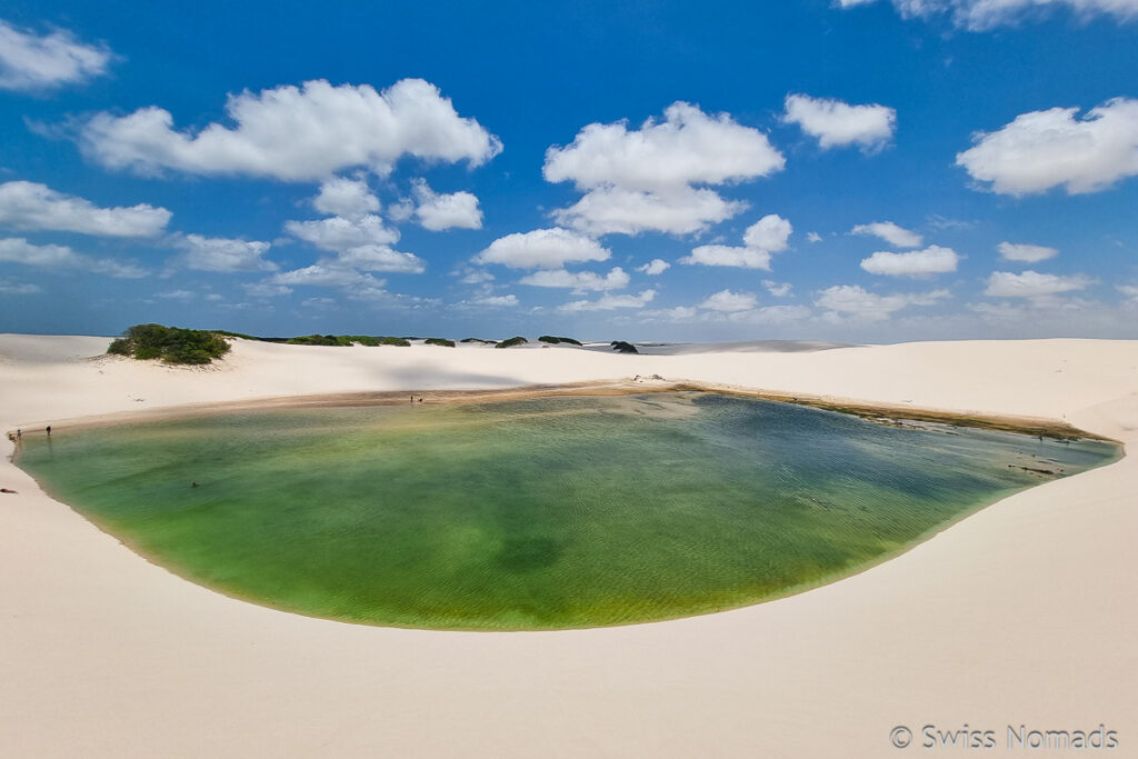 Lagune in der Dünenlandschaft