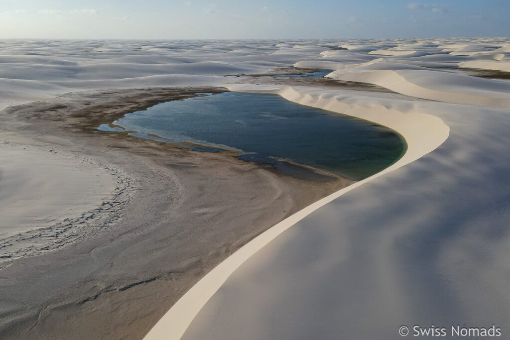 Lencois Maranhenses Drohnen Aufnahme