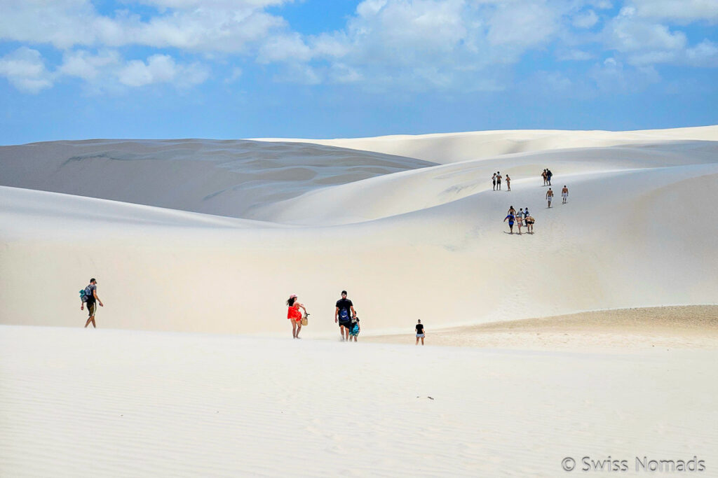 Lencois Maranhenses Dünen Wanderung