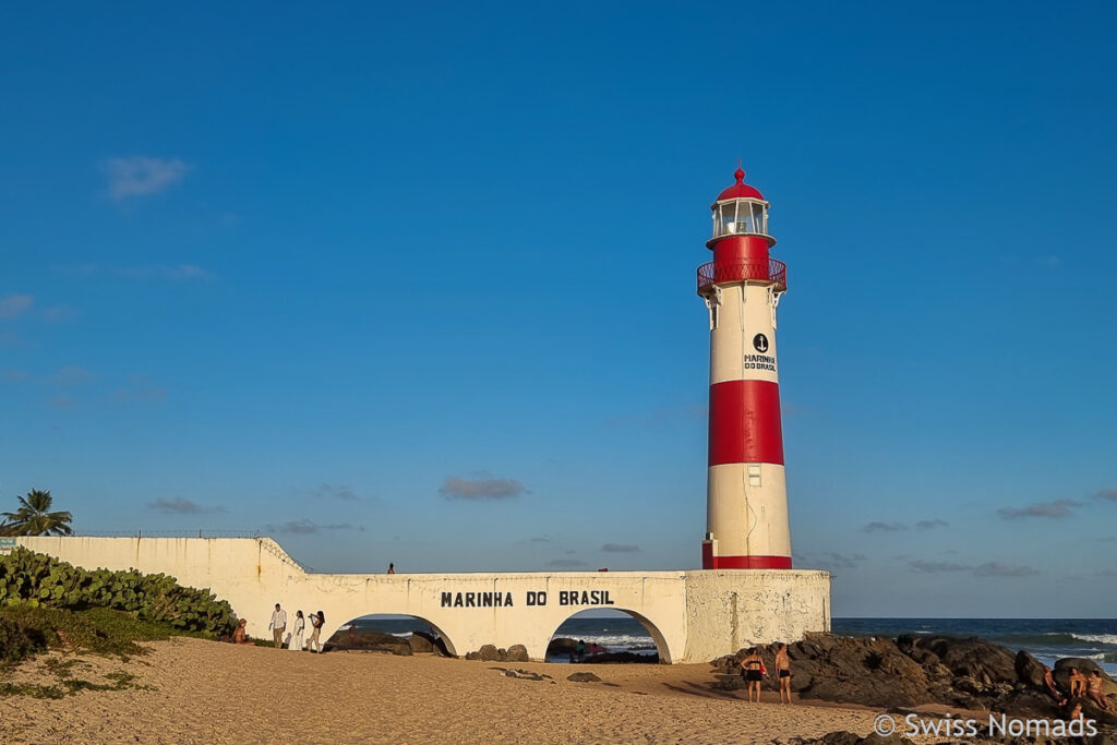 Leuchtturm Itapua in Salvador