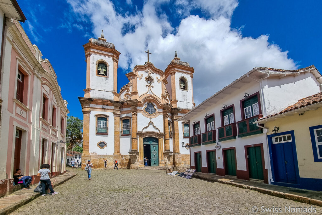 Ouro Preto Sehenswürdigkeiten Basilica Pilar