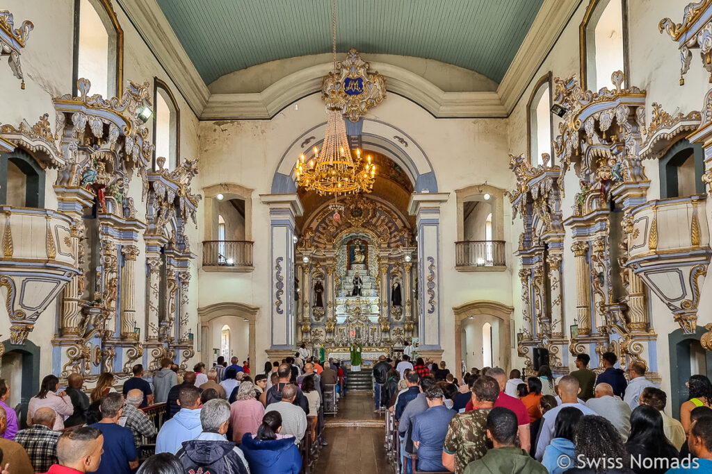 Ouro Preto Sehenswürdigkeiten Igreja do Carmo innen