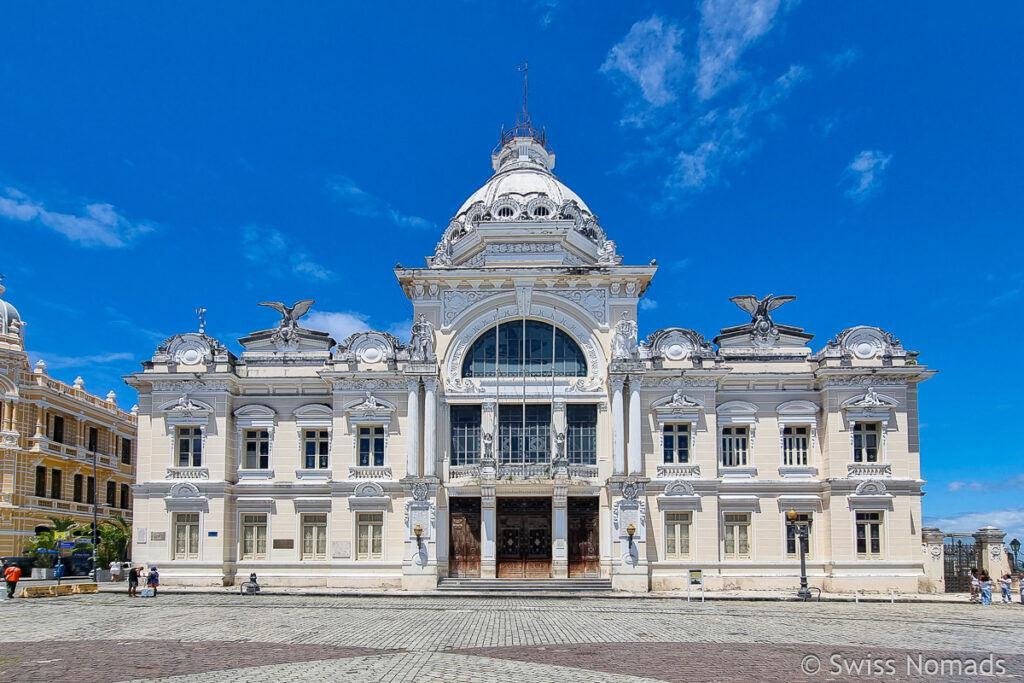 Palacio do Rio Branco in Salvador da Bahia