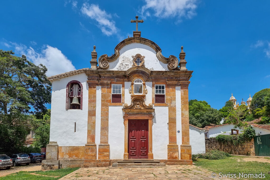 Sehenswürdigkeiten in Tiradentes Kirche Rosario Pretos