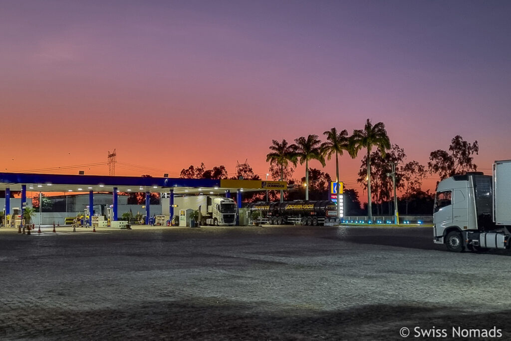 Tankstellen Camping in Brasilien