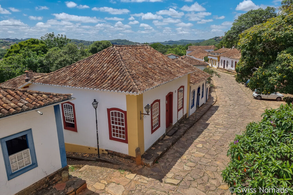 Tiradentes Gasse im Zentrum