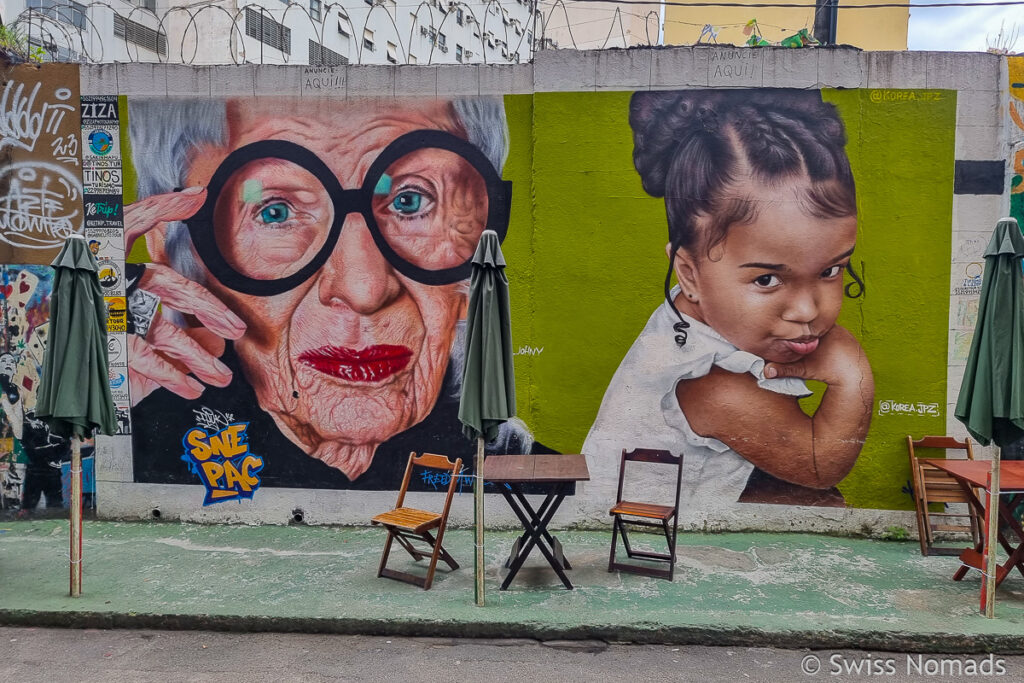 Mural in Rio de Janeiro