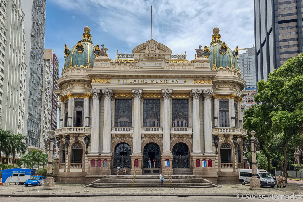 Rio de Janeiro Sehenswürdigkeiten Theatro Municipal