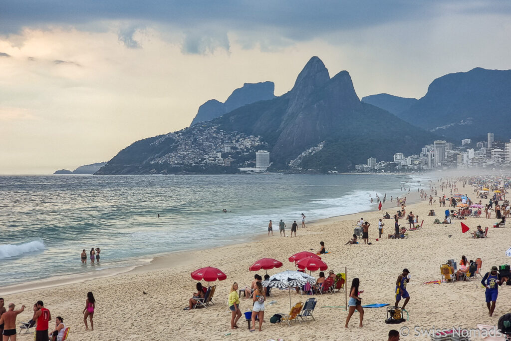 Strand Ipanema in Rio de Janeiro