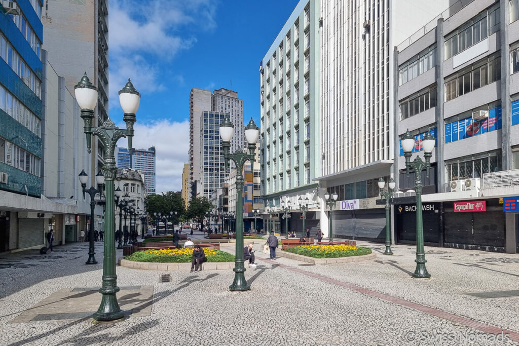 Zentrum Curitiba in Brasilien