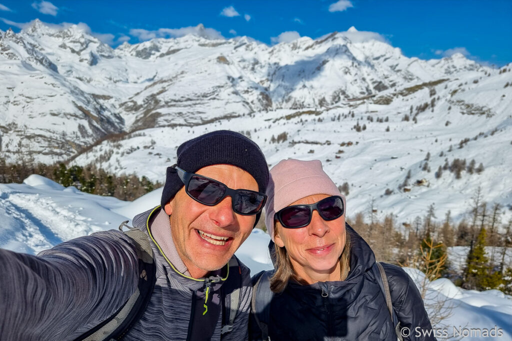 Reni Marcel Winterwandern und Schneeschuhwandern in Zermatt