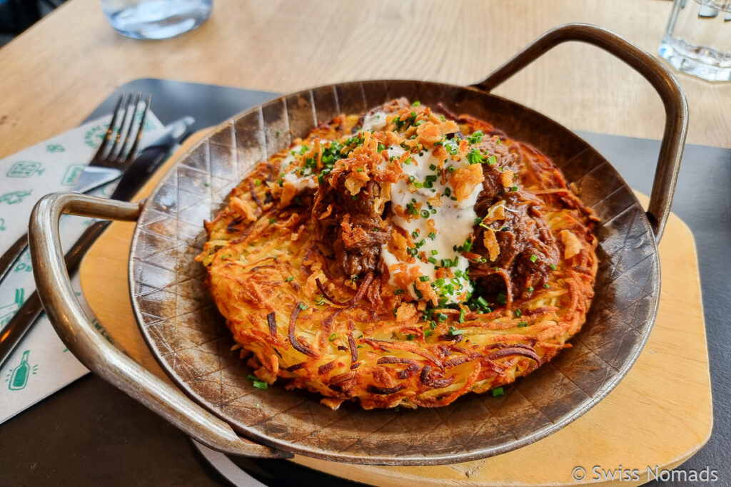 Rösti Restaurant Stafelalp in Zermatt