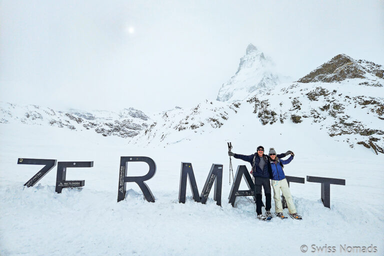 Schneeschuhwandern und Winterwandern in Zermatt – Ein Wintermärchen