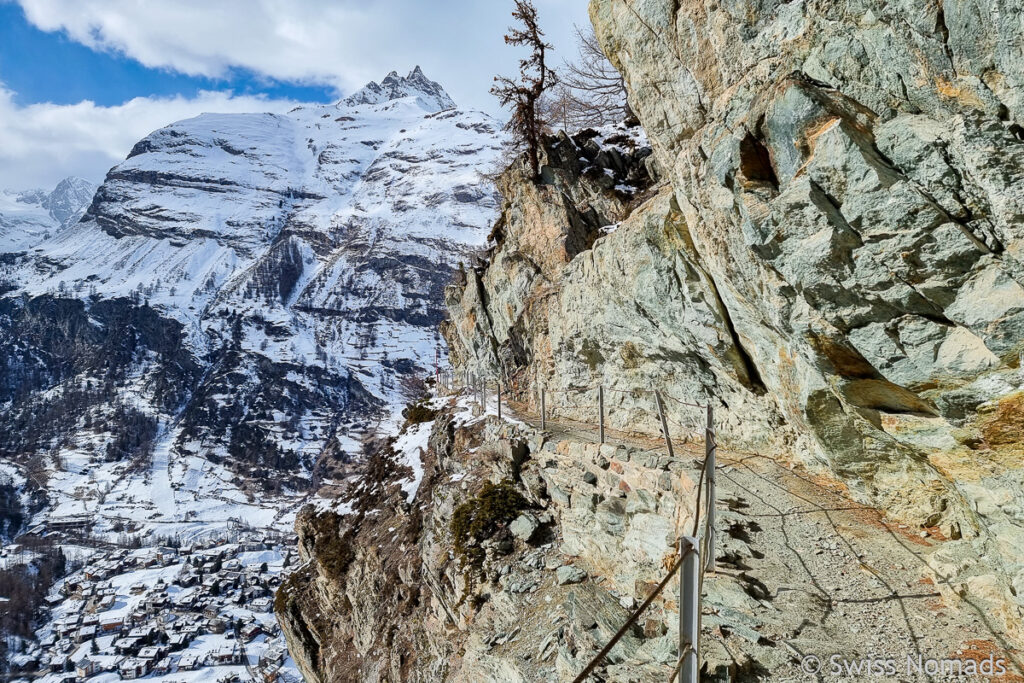 Winterwandern in Zermatt