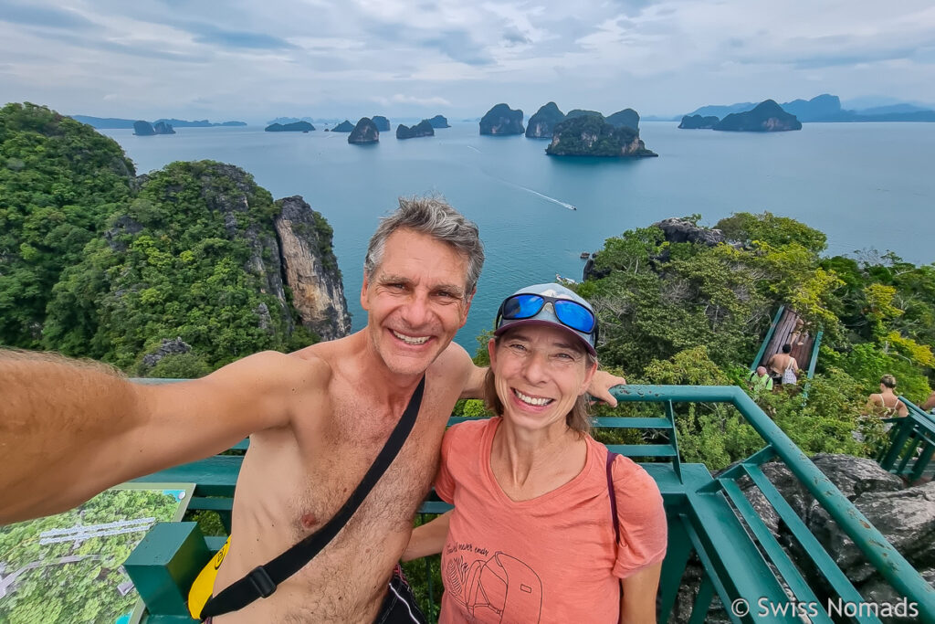 Aussicht von der Plattform der Hong Island