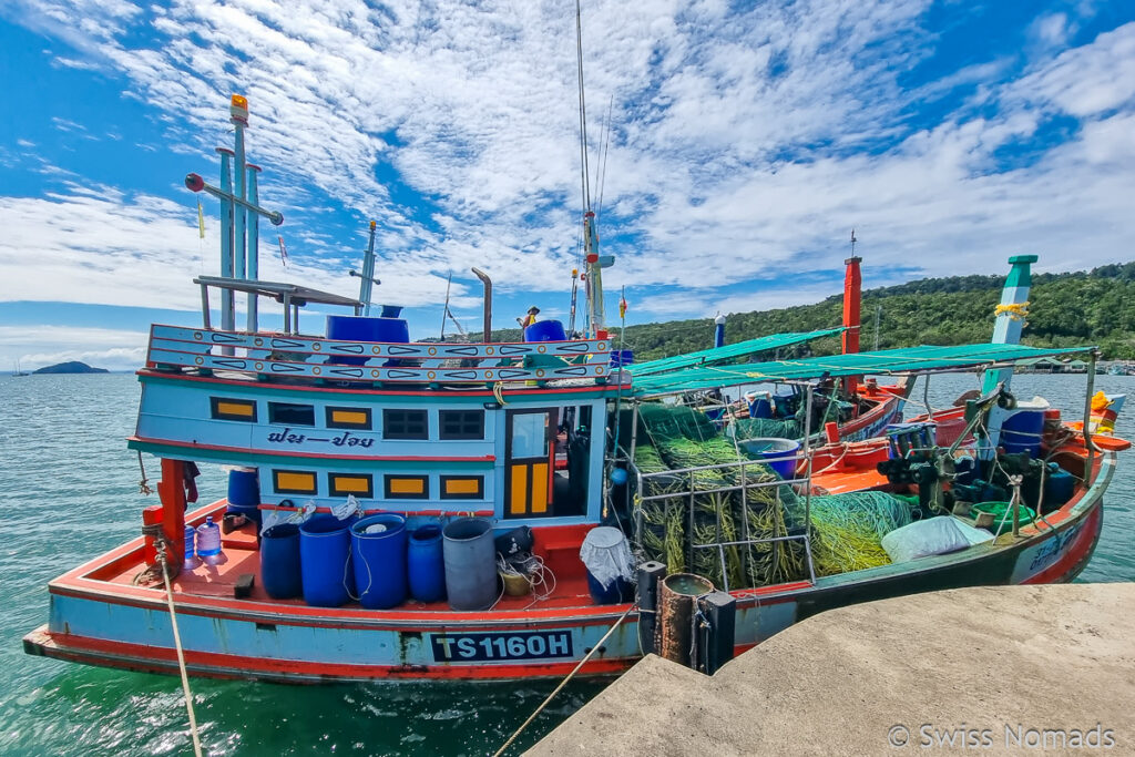 Fischerboote Salak Phet Koh Chang