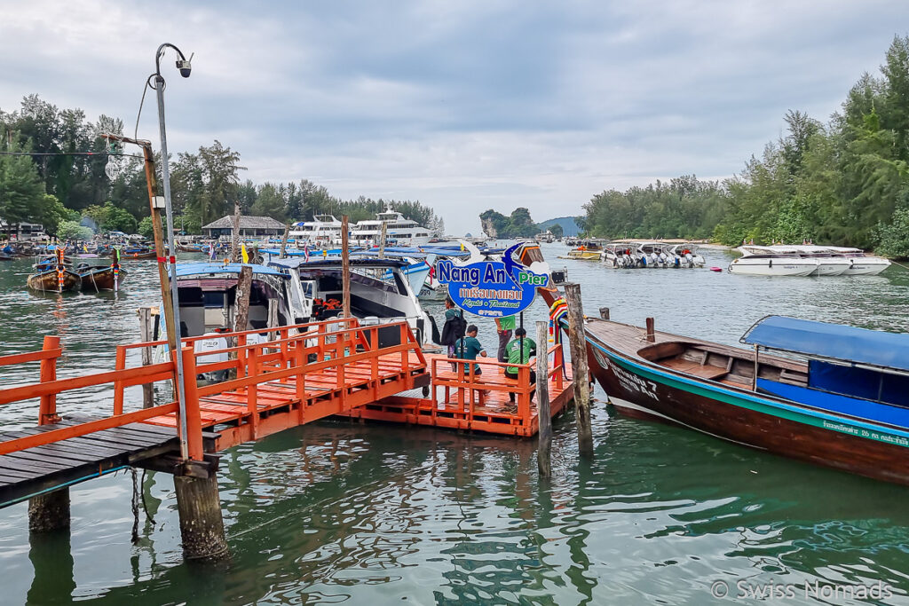 Bootstour vom Nang An Pier bei Krabi