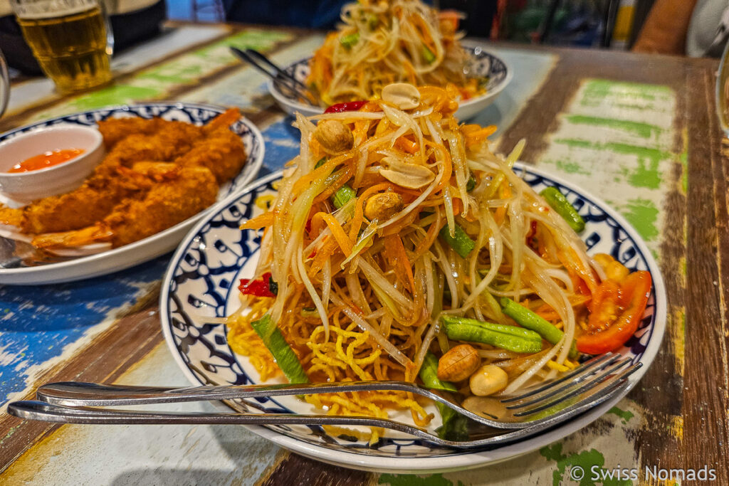 Papayasalat Som Tam Essen in Thailand