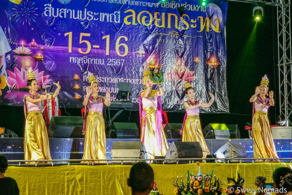 Loy Krathong Lichterfest auf Koh Mak 