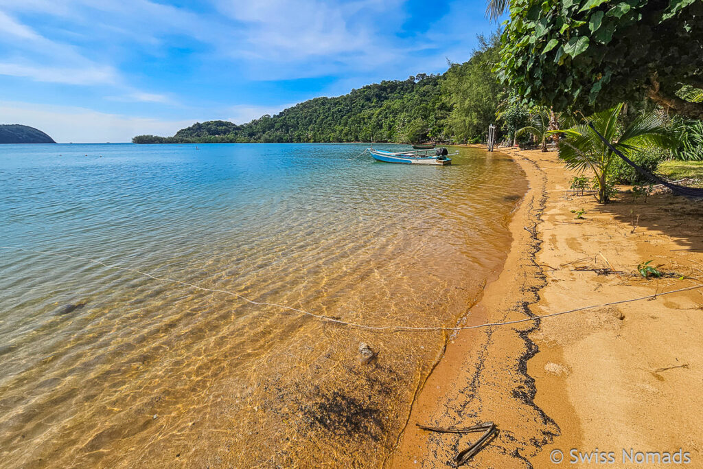 Two Island Beach Koh Mak in Thailand