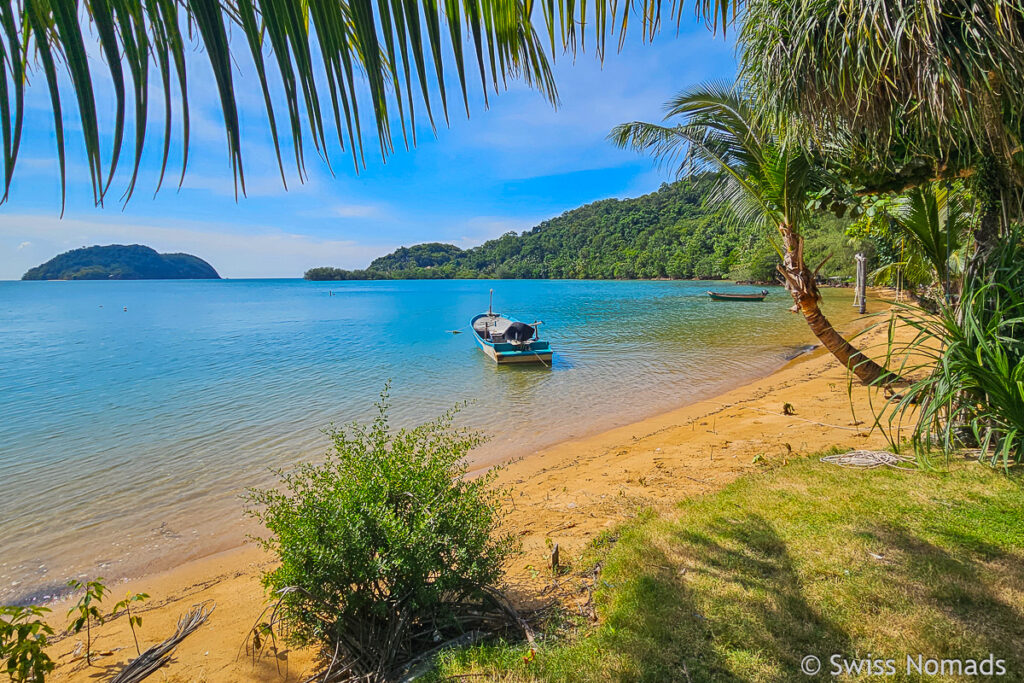 Two Island Beach Koh Mak in Thailand