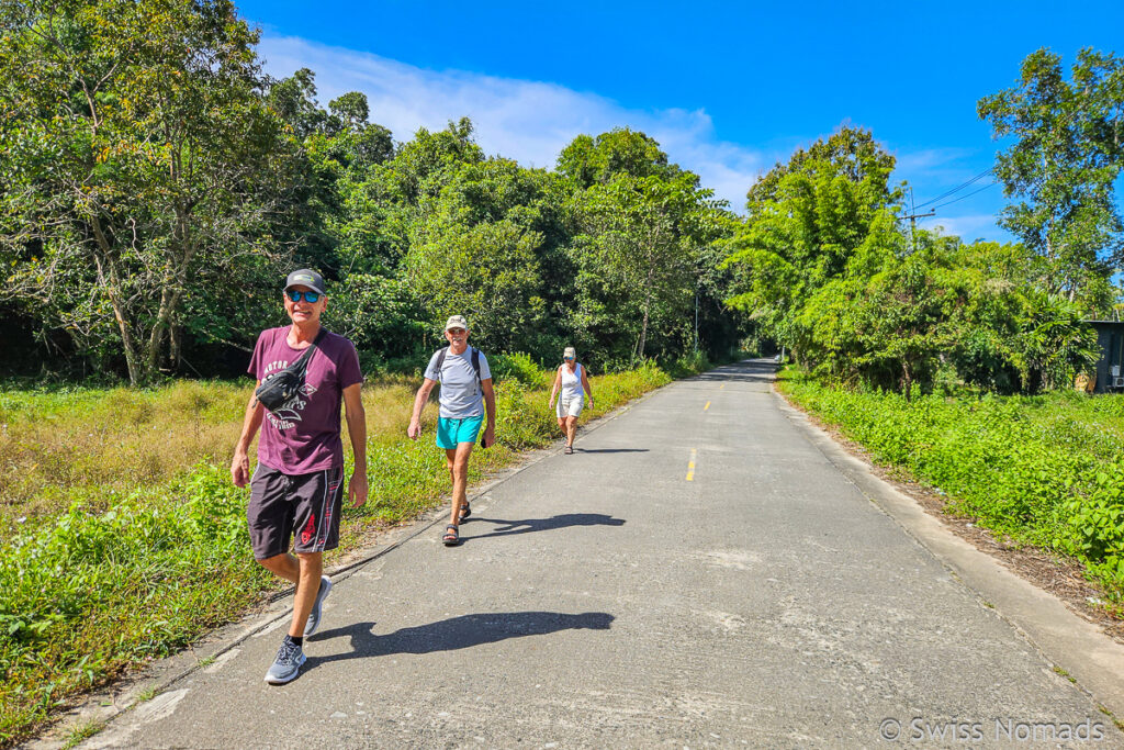 Wanderung zum Klong Chao Wasserfall auf Koh Kood