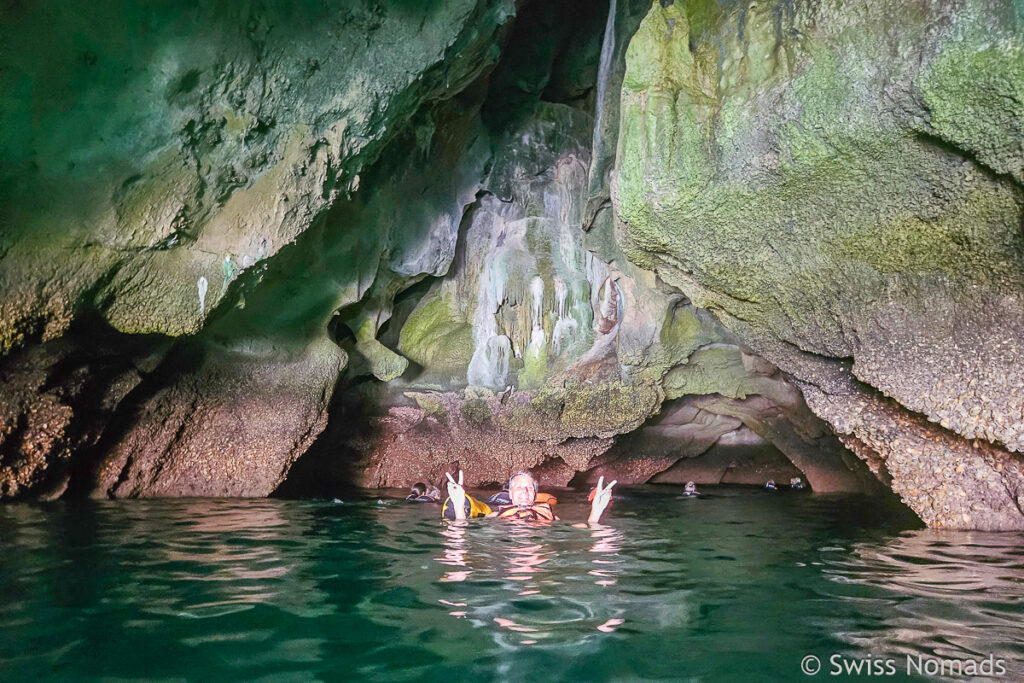 Zugang zur Emerald-Cave auf Koh Mook