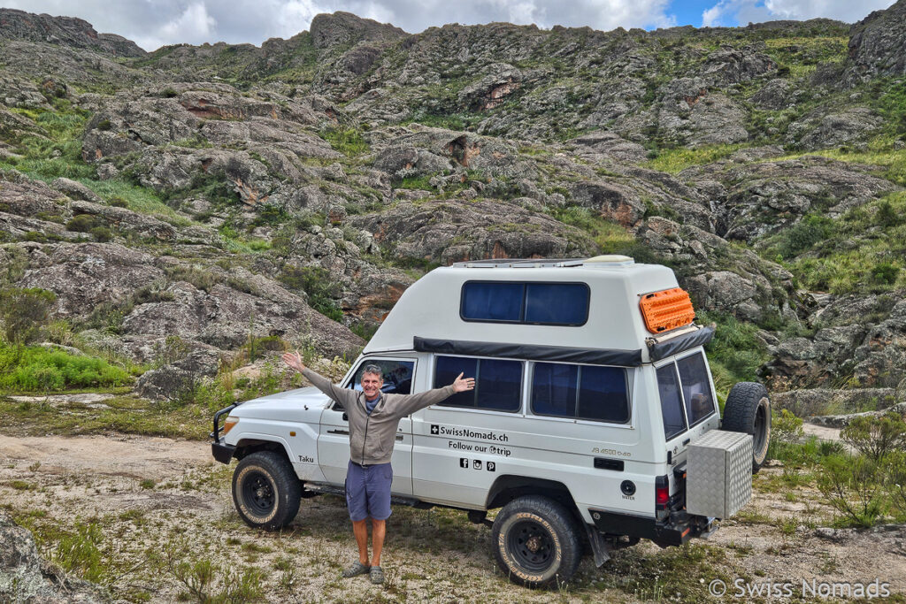 Camping in den Sierras bei Cordoba