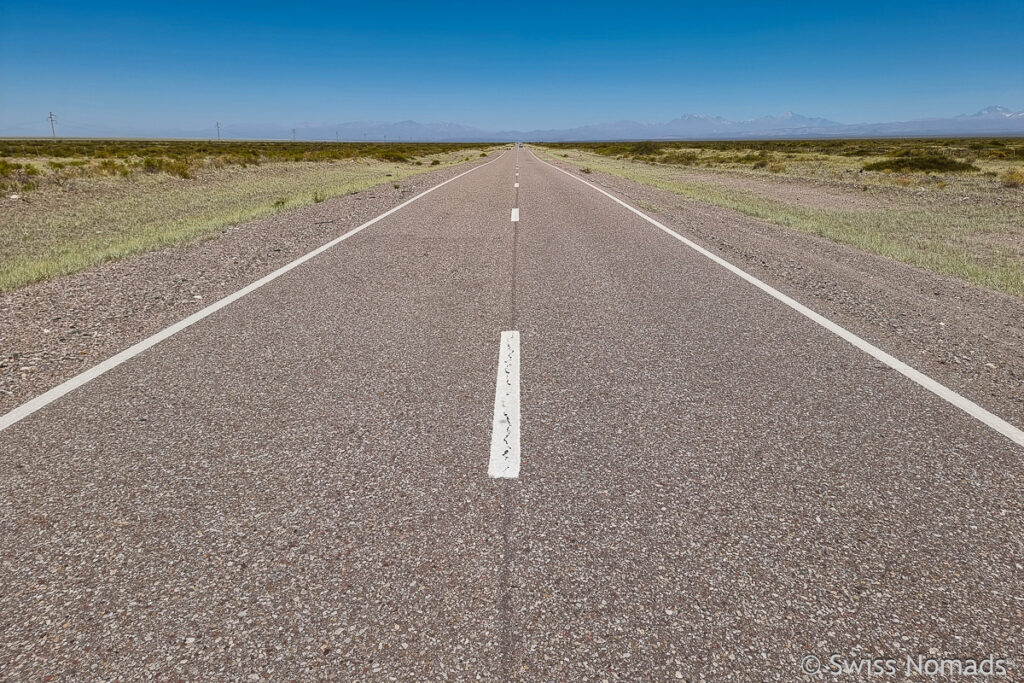 Fahrt in die Anden