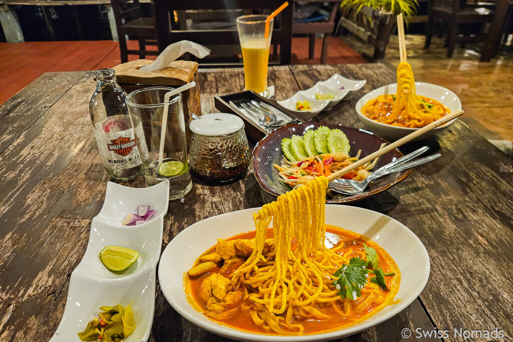 Khao Soi im Rareview Restaurant auf Koh Lanta
