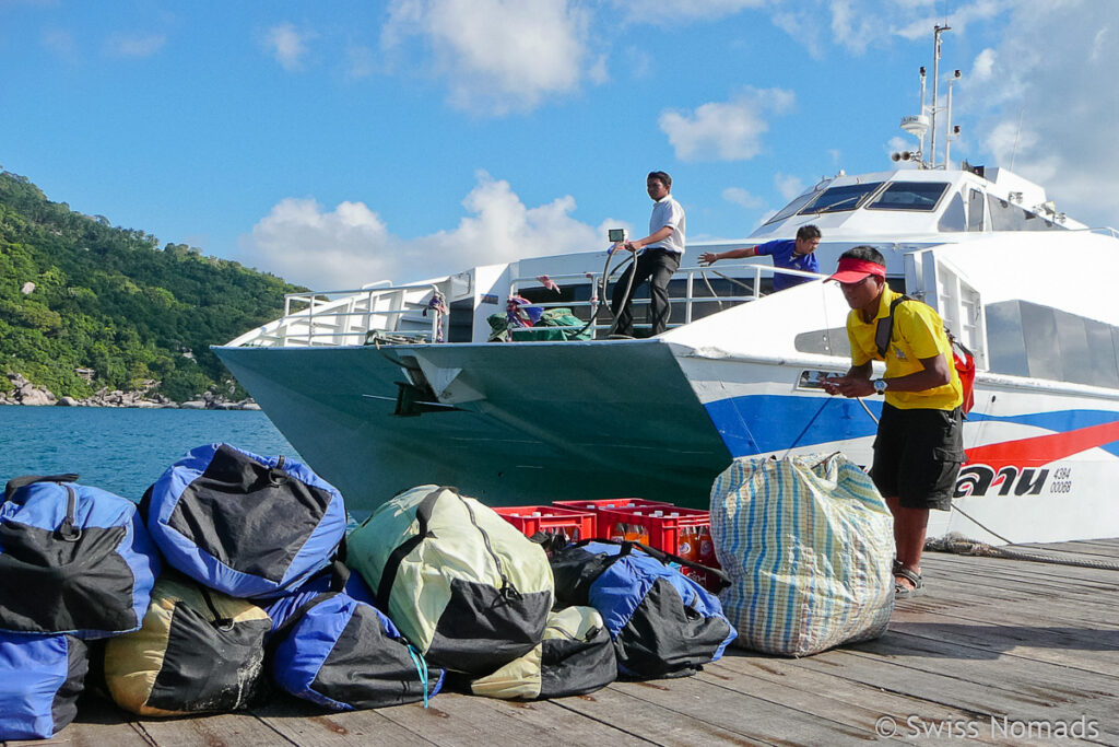 Koh Tao Anreise mit Katamaran