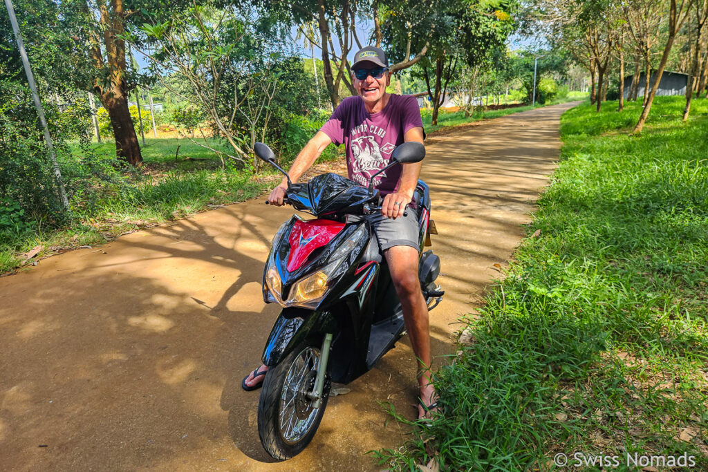 Mit dem Roller auf Koh Mak