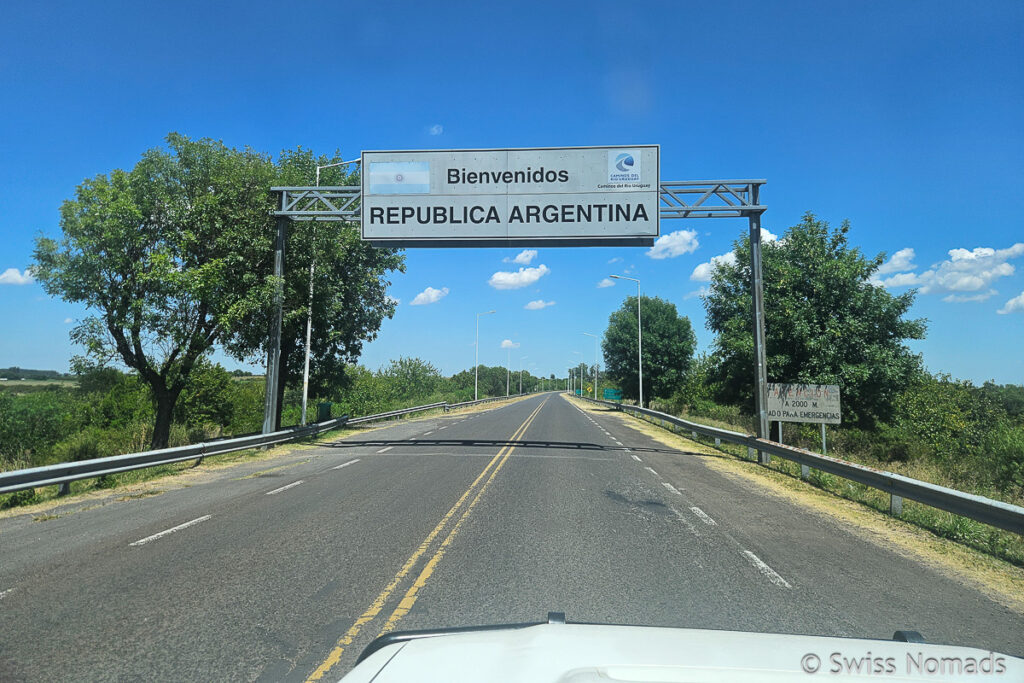 Von Uruguay nach Argentinien