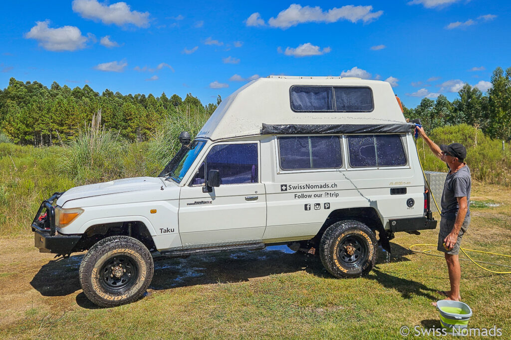 Vorbereitung Fahrzeug für Südamerika Roadtrip