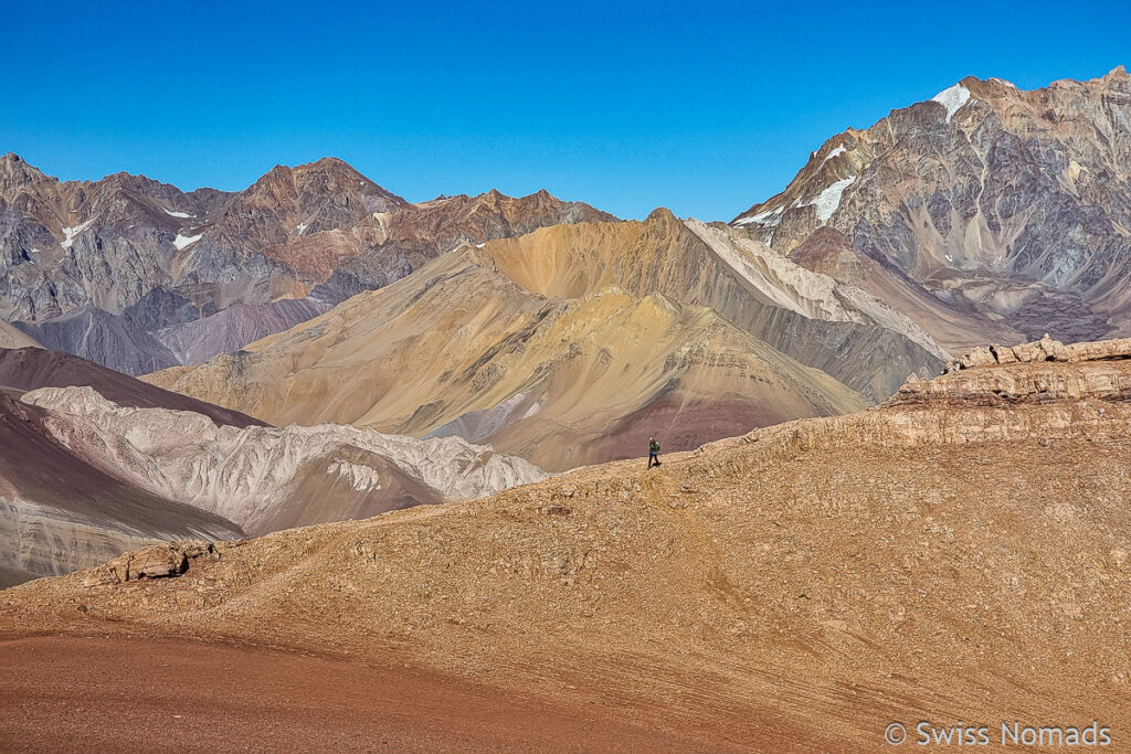 Aufstieg Cerro Penitentes