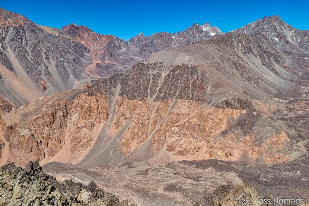 Bergwelt beim Cerro Punta Negra