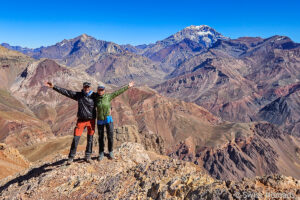 Besteigung des Cerro Penitentes in Argentinien