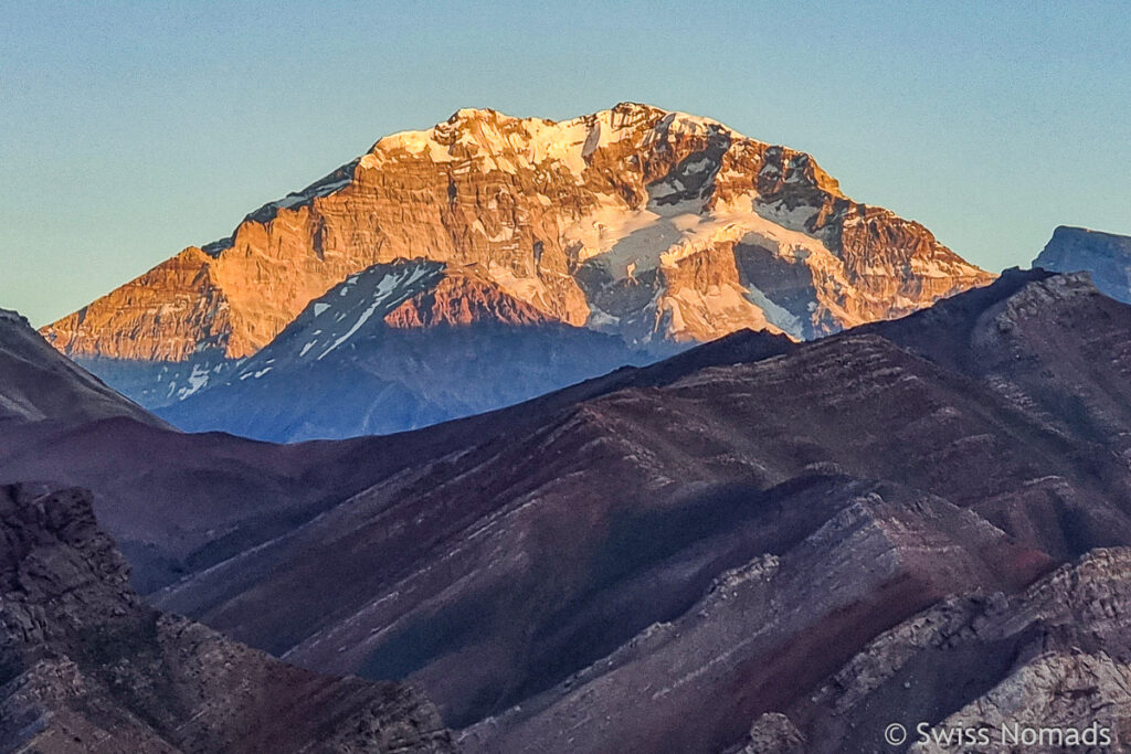 Cerro Aconcagua Sonnenaufgang