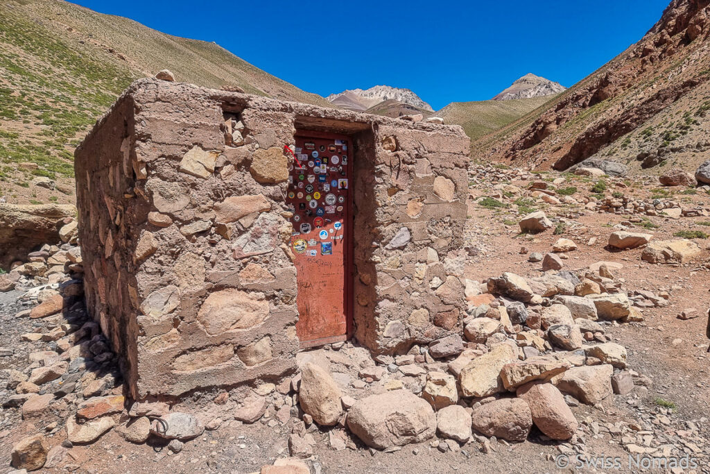 Refugio Grajales beim Cerro Penitentes