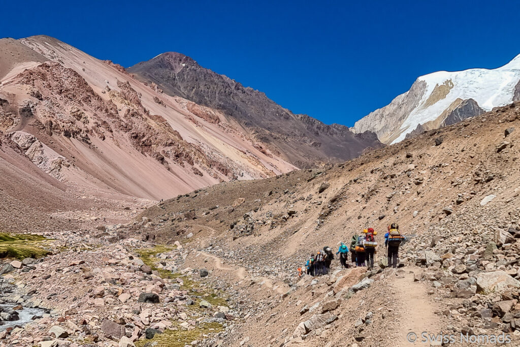 Wandergruppe Cerro Mercedario