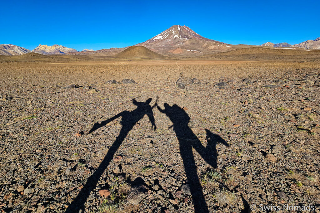 Wanderung Vulkan Maipo am Morgen