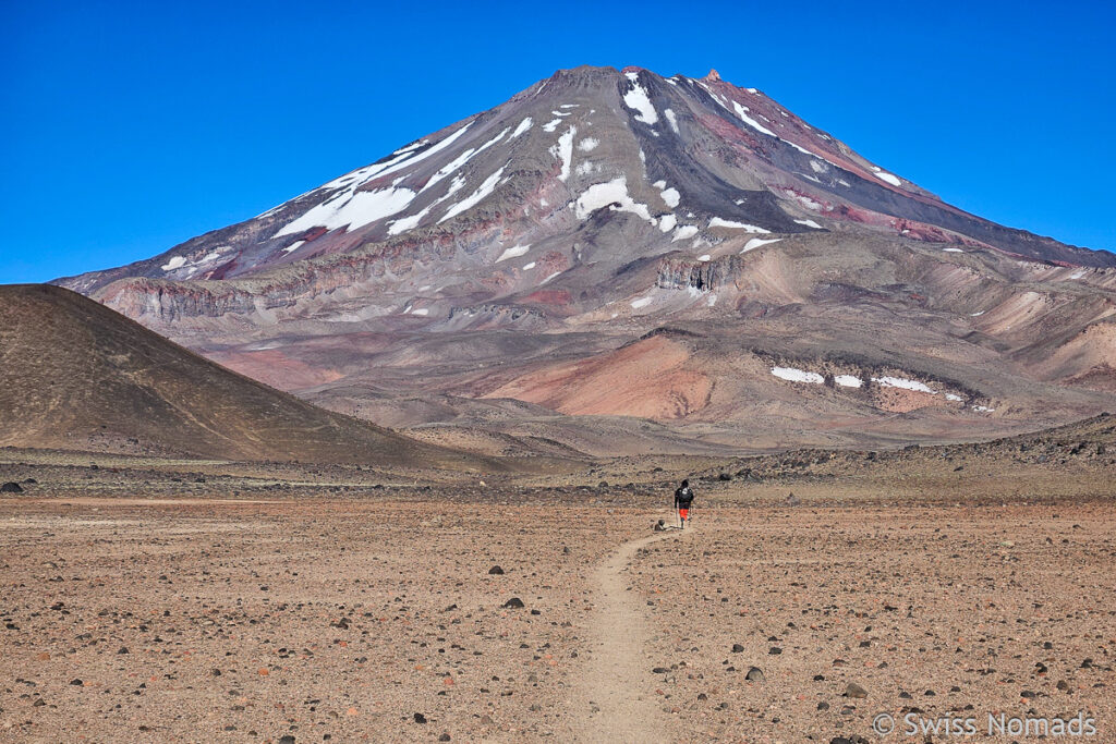 Wanderweg zum Vulkan Maipo